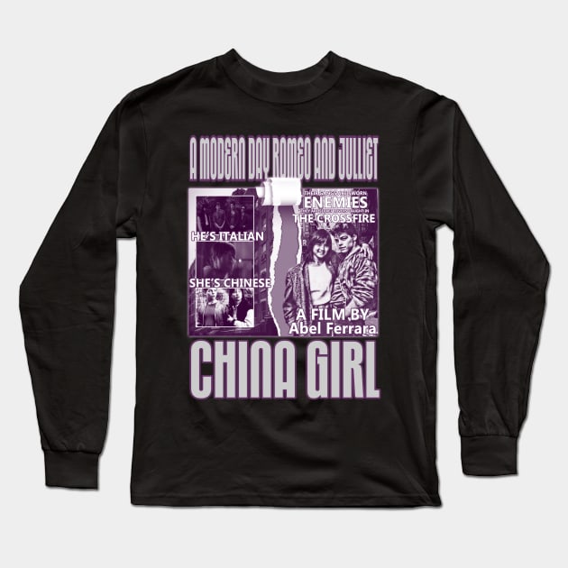 China Girl Long Sleeve T-Shirt by The Dark Vestiary